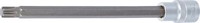 "Bit-Einsatz L. 200Mm Antrieb Innenvierkant 12,5Mm (1/2\") Keil-Profil F. Ribe M10"