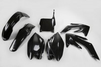 Kunststoff Verkleidung Kit Honda CRF 250 R 2006 - 2007 Schwarz Ufo Plast