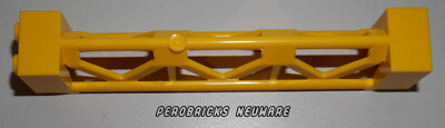 LEGO  1x Gittermast Support Stütze 2x2x10 gelb #95347 NEUWARE