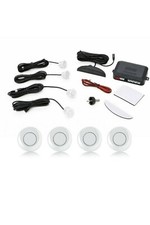 4 Parking Sensors LED Car Auto Backup Reverse Rear Radar System Alert Alarm Kit