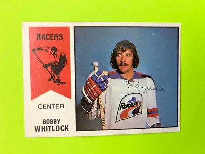 1974-75 OPC WHA Rookie #12 Bobby Whitlock Indianapolis Racers Ex | eBay