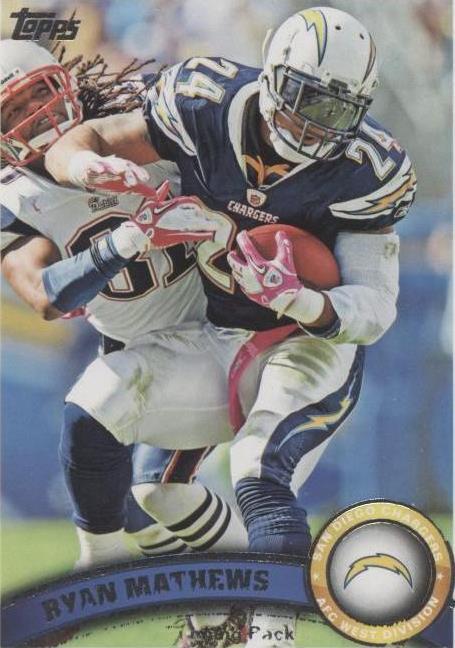 2011 Topps Ryan Mathews #422 - 1 of 2