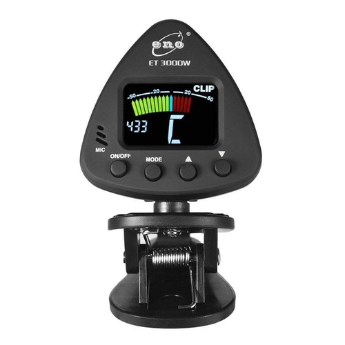 ENO Guitars Tuner Clip On Saxophone Sax Flute Clarinet Trumpet Brass Woodwind