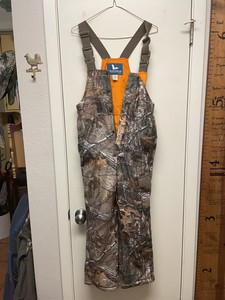 Field Stream Realtree HydroProof Ultra Youth M Camo Hunting Bib Overalls Lined | eBay