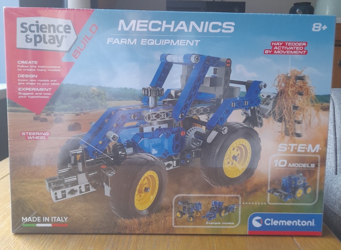 Construction Toy Kit / Set - Mechanics Farm Equipment New - 10 Models to Build - Image 5
