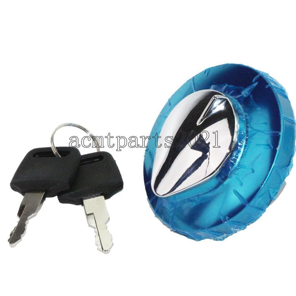 Fuel Gas Cap Cover with Keys Set for Honda VTX1300 C T S R Shadow 500 700 1100 — 第 2/4 张图片