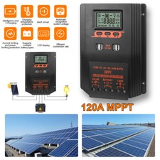 120A MPPT Solar Charge Controller 120Amp 12/2...