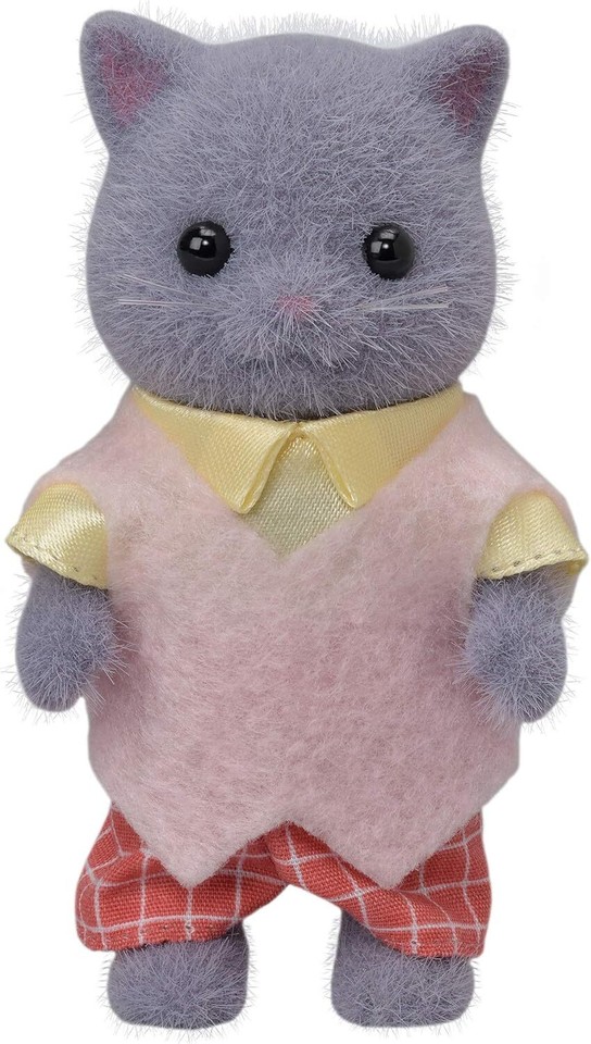 Epoch Sylvanian Families Calico Critters Maple Cat Baby NI-101 JAPAN O