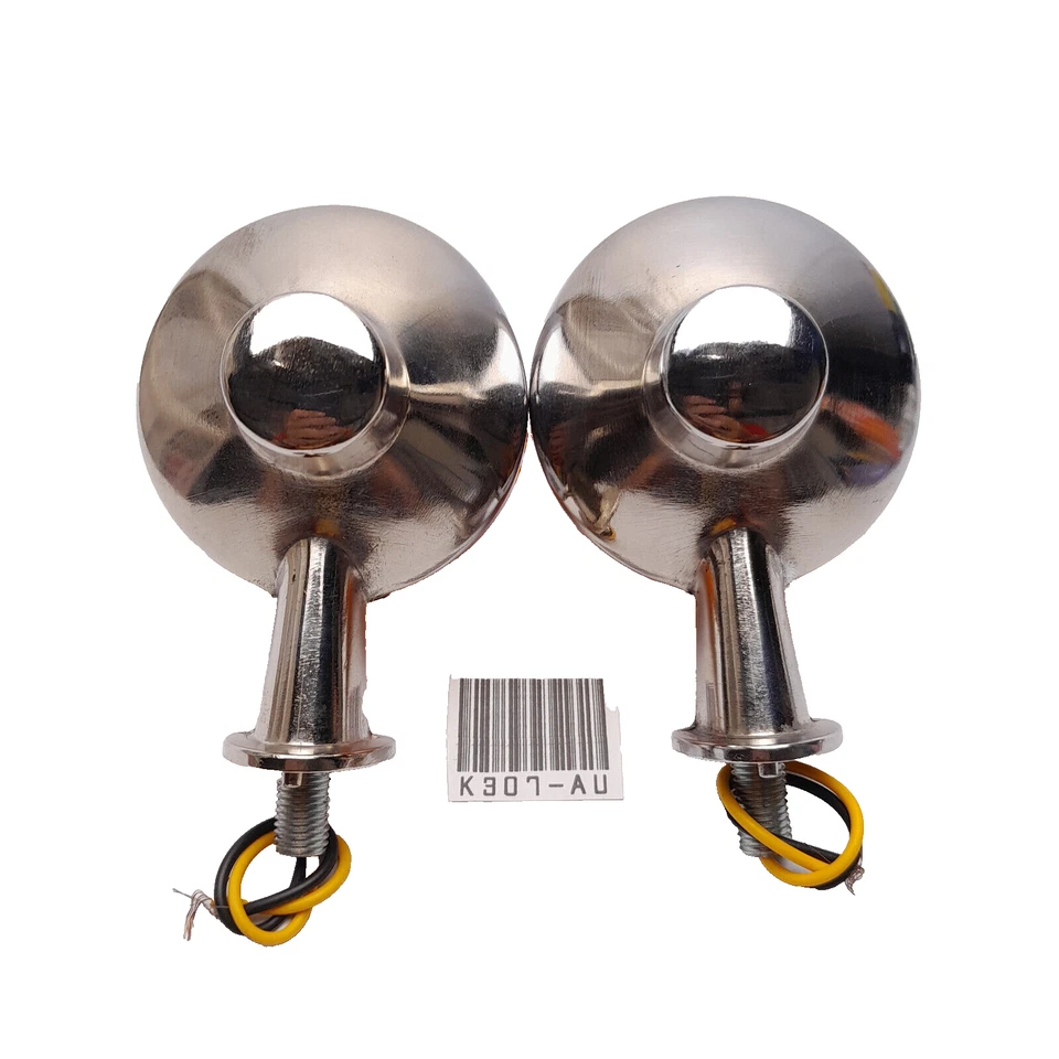 Señal de giro guiño Kawasaki 100 G7 KH100 KH90 G7S G7T 2 piezas NOS #1 Foto 3 de 4