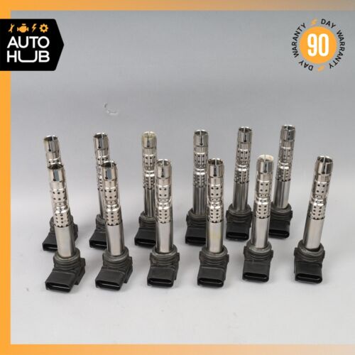 03-18 Bentley Continental Flying Spur GTC GT Ignition Coil Set of 12 OEM 80k - Picture 5 of 19