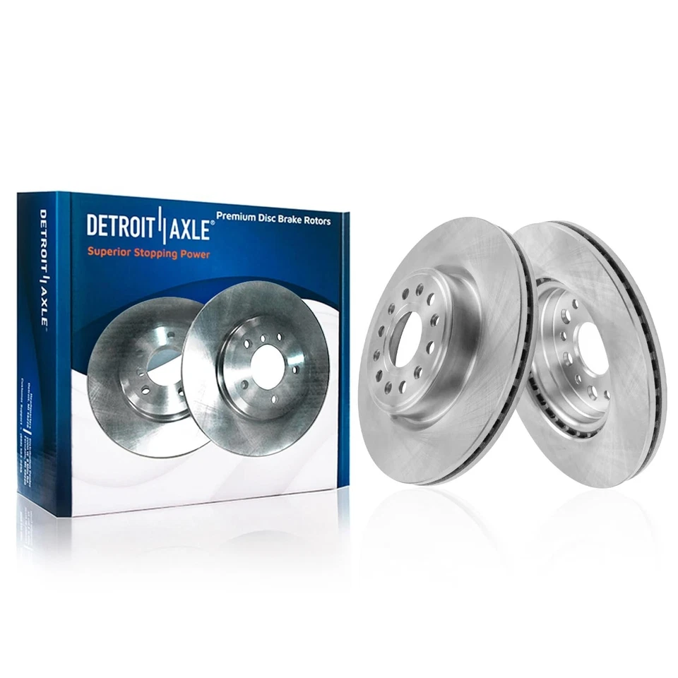 Front and Rear Brake Rotors and Ceramic Brake Pads Kit for 2019 - 2025 Ram 1500 - Image 3 of 4