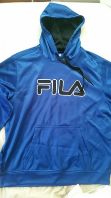 fila blue hoodie