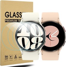 4 Pack For Samsung Galaxy Watch 6  5 40mm Screen Protector Tempered Glass