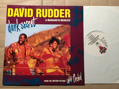 DAVID RUDDER & MARGARETH MENEZES - DARK SECRET - 12''-MAXI SINGLE - UK 1990