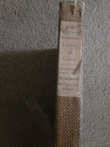 LEAVES OF GRASS by Walt Whitman Doubleday Doran 1940 HB Lewis C.Daniel ill. - Foto 5 di 6