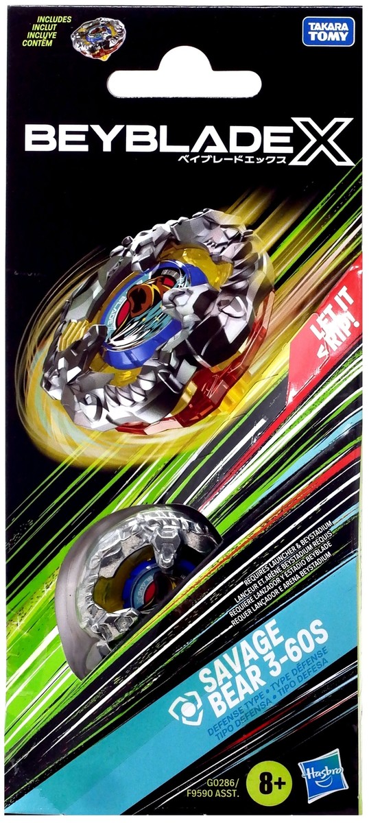 Beyblade X Savage Bear 3-60S Booster | eBay