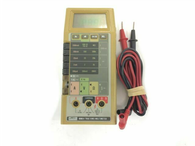 Fluke 8060A RMS Digital Multimeter for sale online | eBay Fluke 8060A RMS Digital Multimeter for sale online | eBay