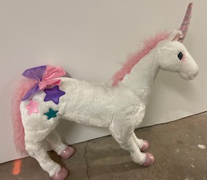 melissa and doug stuffed unicorn