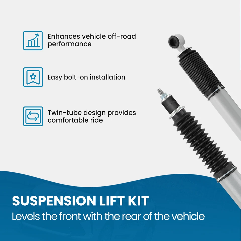 4''-6" / 2'' Lift Kit w/ Shocks for Chevy Tahoe GMC Yukon Suburban 2WD 2000-2006 - Image 4 of 4