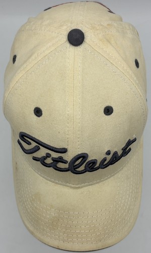 USED White ‘Titlelist’ FJ Pro V1 Adjustable Cap - Picture 13 of 21