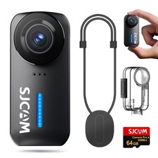 SJCAM C110PLUS 4K Action Camera 64GB WiFi 170 FOV Waterproof 30m Magnetic