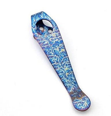 Titanlegierung Umrüstung Clip Back Clamp für Cold Steel Ti Lite 26SP Messer 