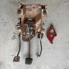 87 93 Ford Mustang Manual Clutch Brake Pedal Assembly 5 Speed Oem W Quadrant
