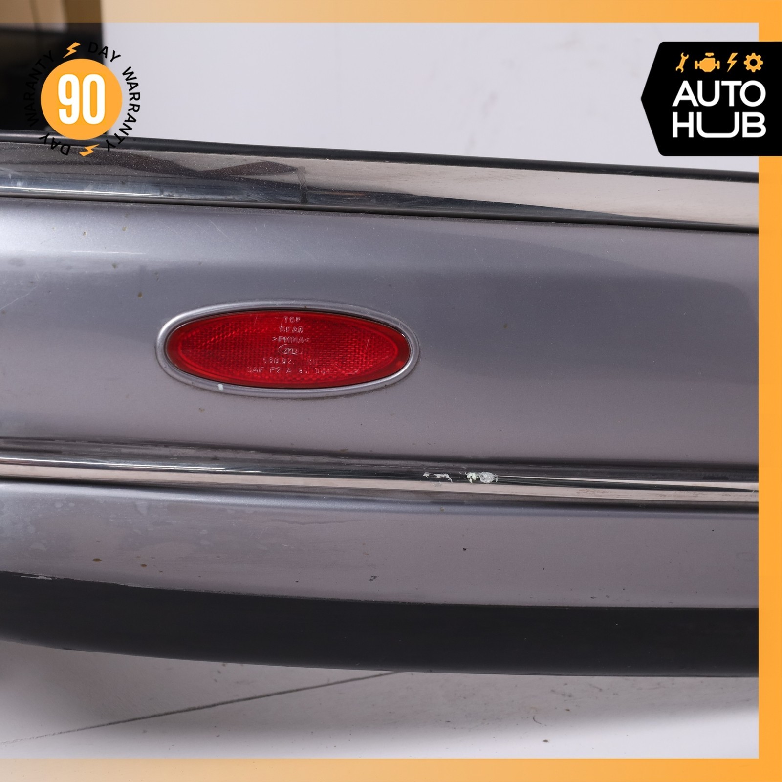 00-02 Rolls Royce Silver Seraph Rear Bumper Cover Assembly Silver OEM