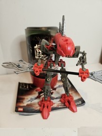Bionicle Rahkshi Set of 6: 8587 - 8592 + Canisters & Manuals *no karaata 