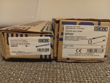GEZE TS 5000 Türschließer SILBER NEU OVP mit Gleitschiene SET OHNE MONTAGEPLATTE