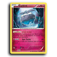Carbink 47/108 Rare Roaring Skies Pokemon NM