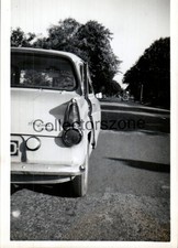1960's Accident Damaged Ford Anglia Photo of Crash Damage 5x3 Inch v2