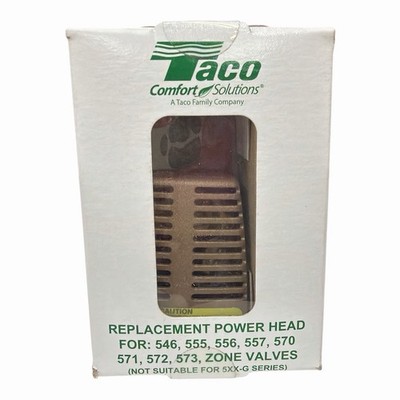 Taco Comfort Solutions 555-050RP Zone Valve Replacement Power Head Unit