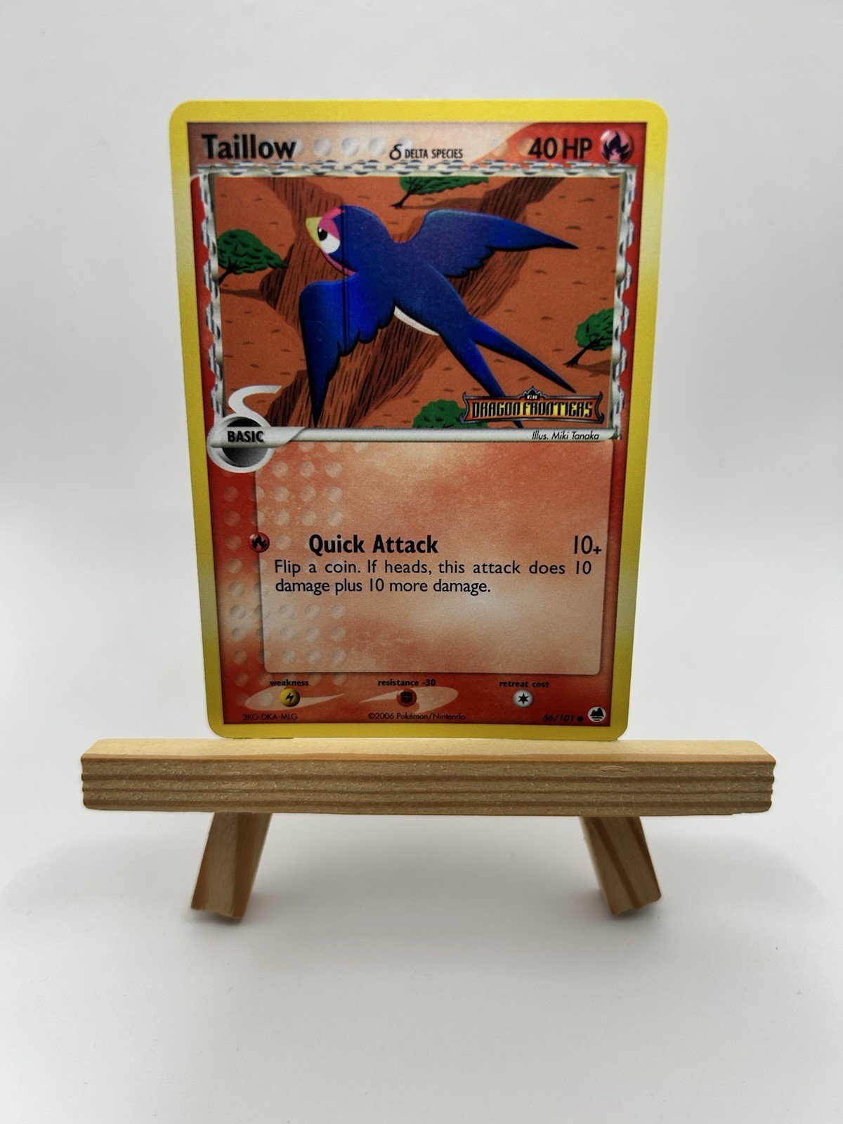 Taillow (Delta Species) 66/101 Dragon Frontiers Reverse Holo