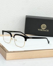 Versace 4494D Unisex Sunglasses Black Gold Optical Frame 56-17-140mm