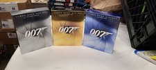 3 JAMES BOND Blu-Ray Movie Sets Volumes One Two Three 1 2 3 9 Movies w/ Slipcase