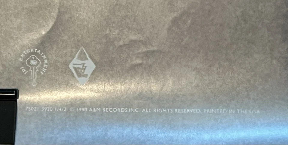 De colección 1990 Janet Jackson Promo Póster A&M Records - Sexy Jeans Halter Top 36x24" Foto 3 de 4