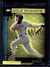 2001 Topps Chrome Cal Ripken Jr. Golden Anniversary Refractor #GA11 Orioles