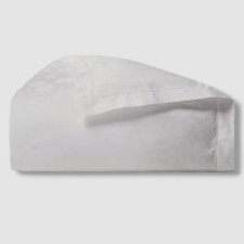 Ralph Lauren White Bethany Organic Cotton Jacquard Duvet Cover Size, Full/Queen'