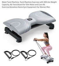 Waist Twist Machine, Twist Machine Exercise with 300 Lbs Weight Capacity, Ab ...