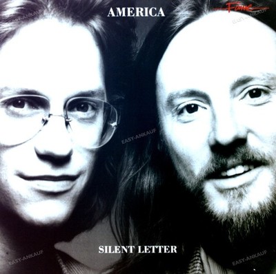 America - Silent Letter LP (VG) .