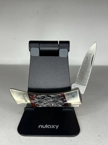 IXL SCHRADE WOSTENHOLM SHEFFEILD ENGLAND 1 BLADE LOCKBACK BONE HANDLES KNIFE