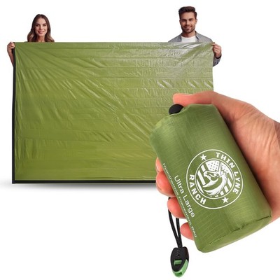Ultra-Large Waterproof Sleeping Bag for Survival - Hypothermia Prevention & S...