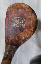 Antique Vintage 1918 Pat. Macgregor Miami Valley University Wood Shaft Golf Club