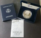1999 P Proof $1 American Silver Eagle Dollar