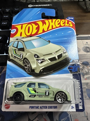 2025 Hot Wheels K Case Pontiac Aztek Custom green gray breaking bad van suv