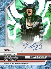 2025 Panini Instant MLW #15 Shotzi Blackheart Fury Road Water /10 Auto