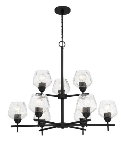 Minka Lavery 2179 Camrin 9 Light 31"W Vantage Chandelier - Nickel - Picture 8 of 8