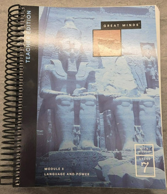 Great Minds Module 3 - Language and Power Wit & Wisdom - Grade 7 Teacher Edition