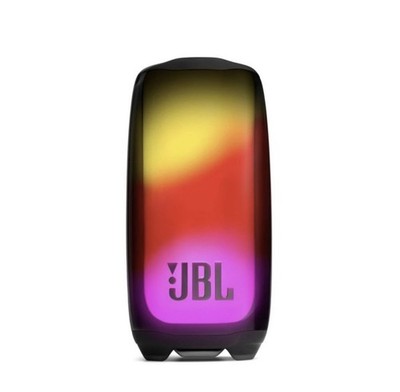 NEW JBL Pulse 5 Black Portable Bluetooth Speaker with 360 Multicolor Light Show